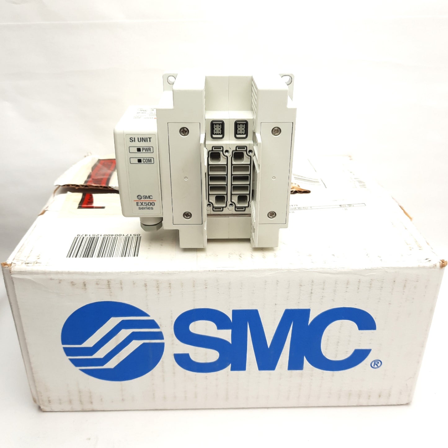 New SMC SS5Y5-11SA2N-02B-C6 EX500 Pneumatic Manifold 2-Station,16 Outputs PNP, 24VDC