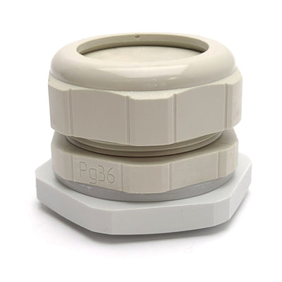 New – Open box APG PG36-BA Cable Gland Cord Grip W/ Seal & Lock Ring, PG 36 Thread, IP67 & IP65