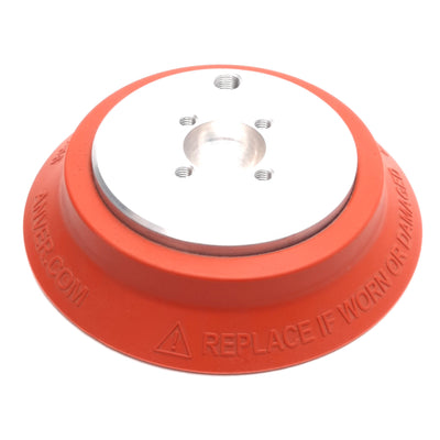 New Anver SSR-56-SI Silicone Vacuum Suction Cup, ø5.56in Cup, ø3.31in Base, NPT1/8
