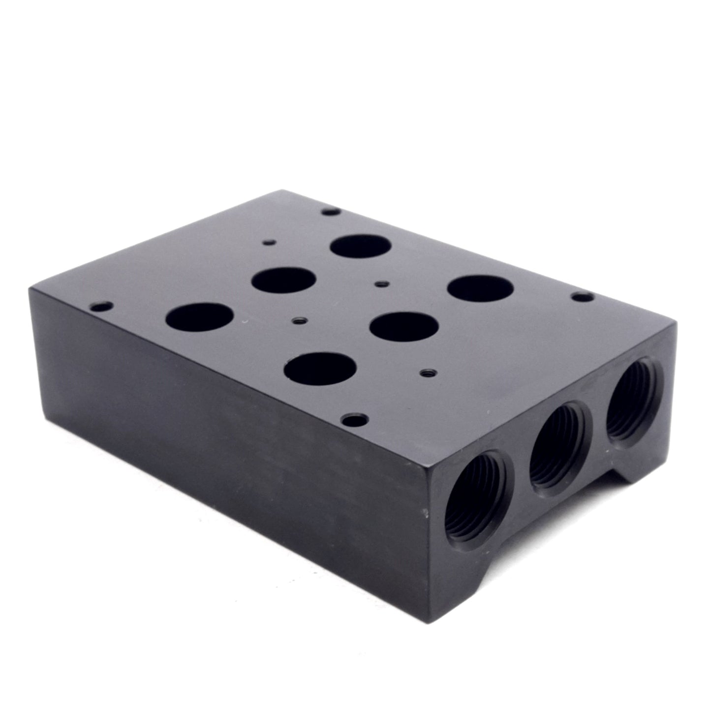 New Aventics 106-704 Pneumatic Manifold Base, 2-Station, 3/8in NPTF Ports, Aluminum