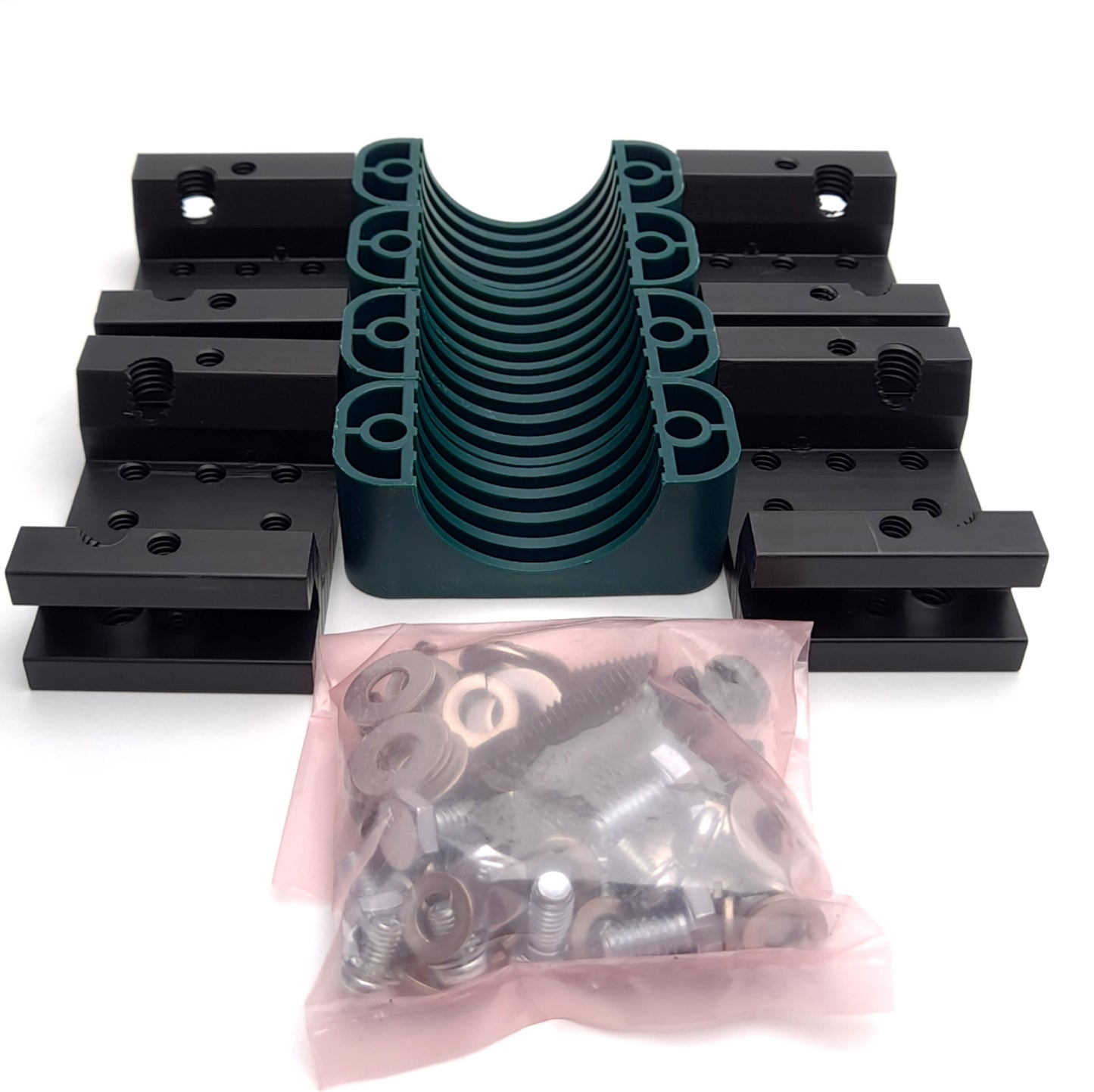 New – Open box Omron STI LCMK-4 43760 Light Curtain Mounting Kit, Multi-Use Clamp