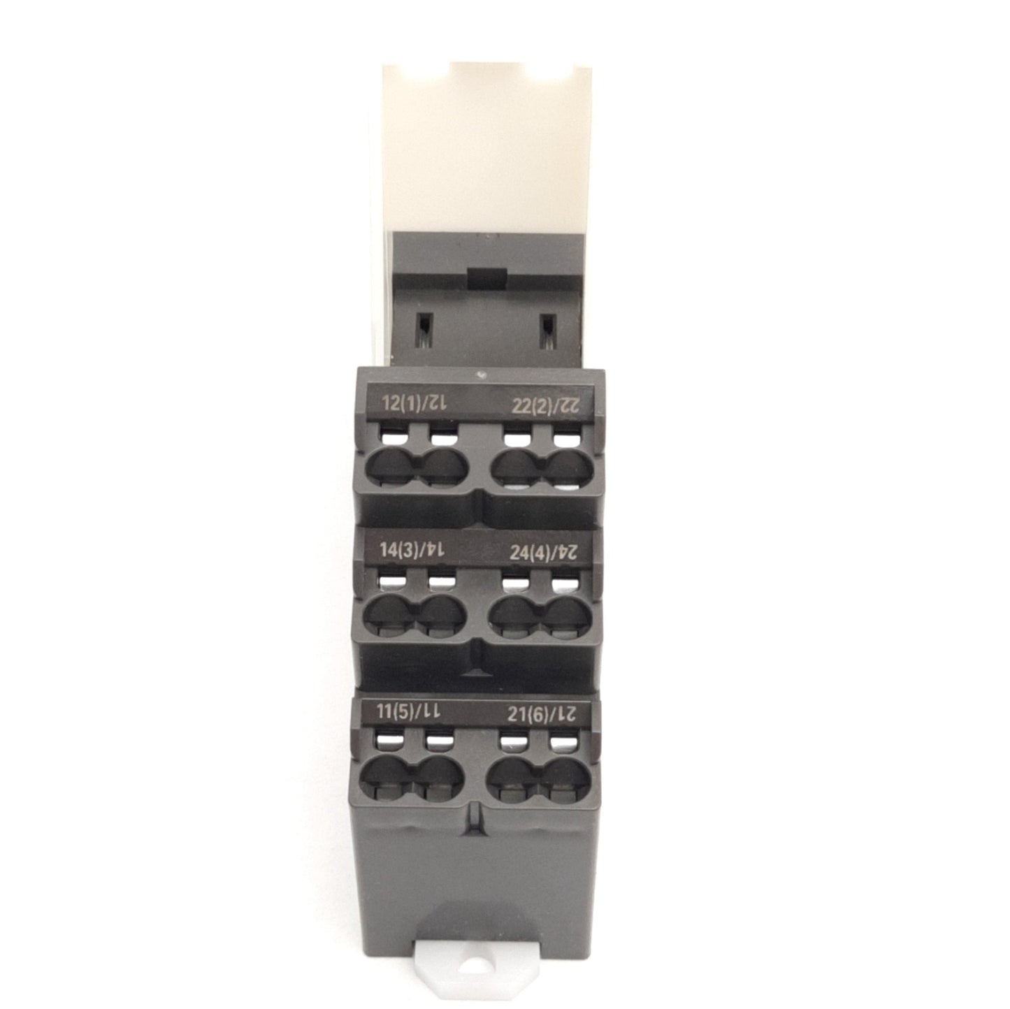 New – Open box Omron PTF-08-PU Relay Socket Base, 10A 250VAC, DIN Rail Mount, 8-Pins