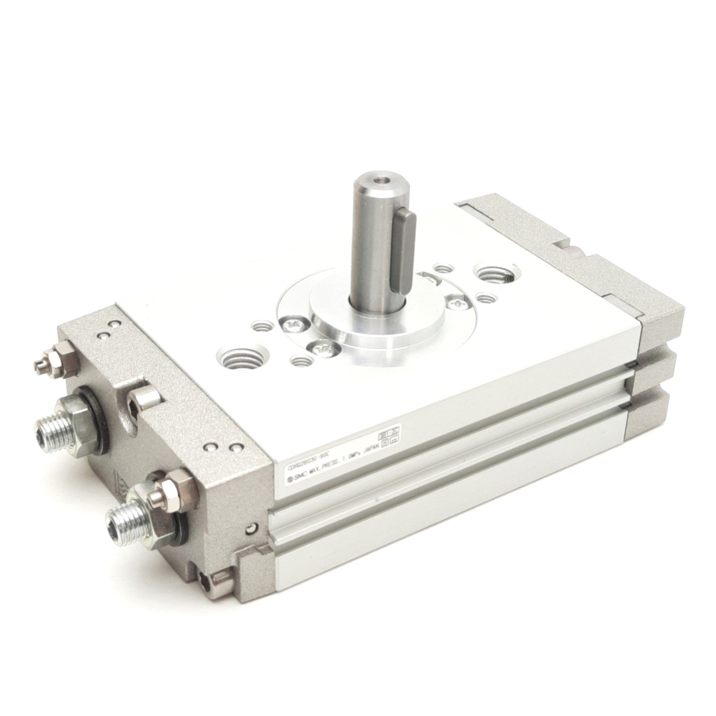 New SMC CDRQ2BS30-90C Rack & Pinion Actuator, 90°, Rc1/8 Ports, ø12mm Shaft