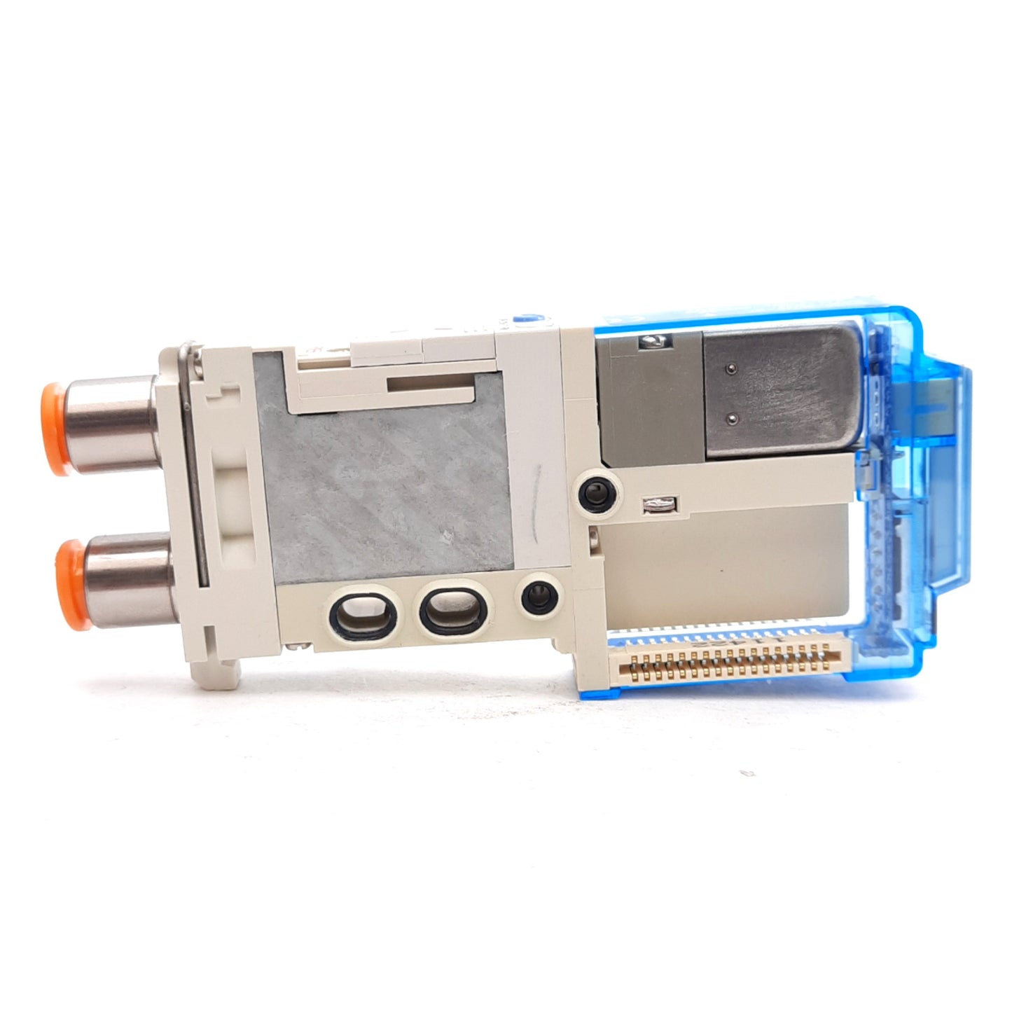 New SMC SJ3160-5CZJD-N7 Solenoid Valve, 0.15-0.7MPa, ø1/4in One-Touch, 24VDC Coil