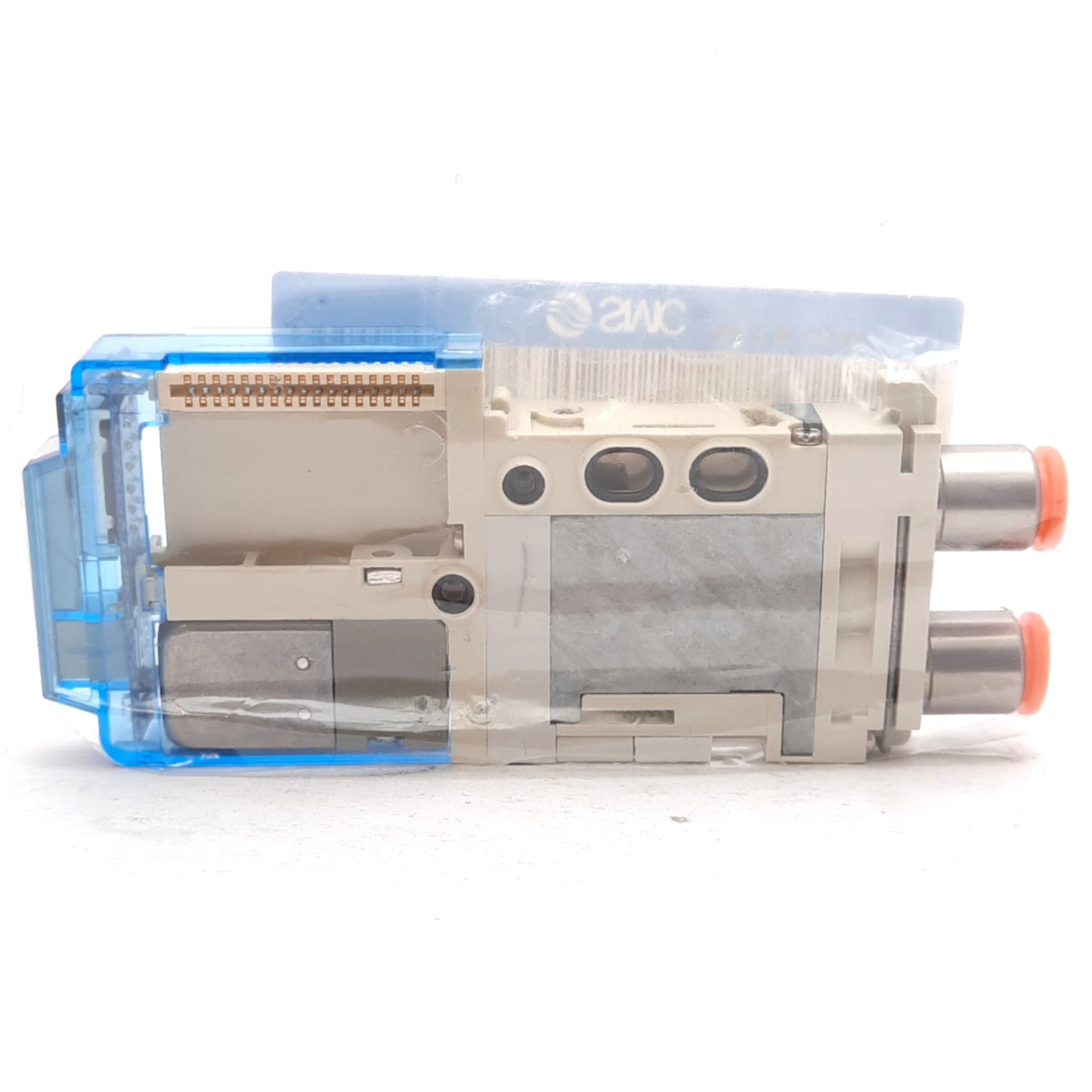 New SMC SJ3160-5CZJD-N7 Solenoid Valve, 0.15-0.7MPa, ø1/4in One-Touch, 24VDC Coil