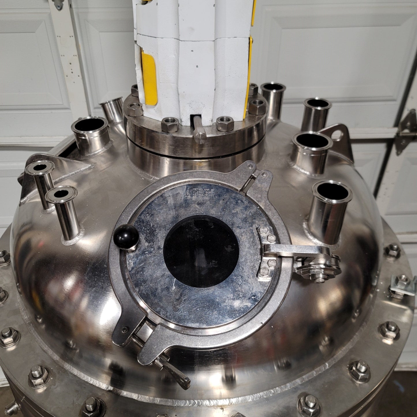 Used Steel-Pro Incorporated RS-101 100 Gallon Reactor Tank With Lightnin X1S500 Mixer