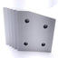 New Lot of 5 80/20 4316 15 Degree Angled Flat Plate 15 Series 4 Hole 3.5" x 3"