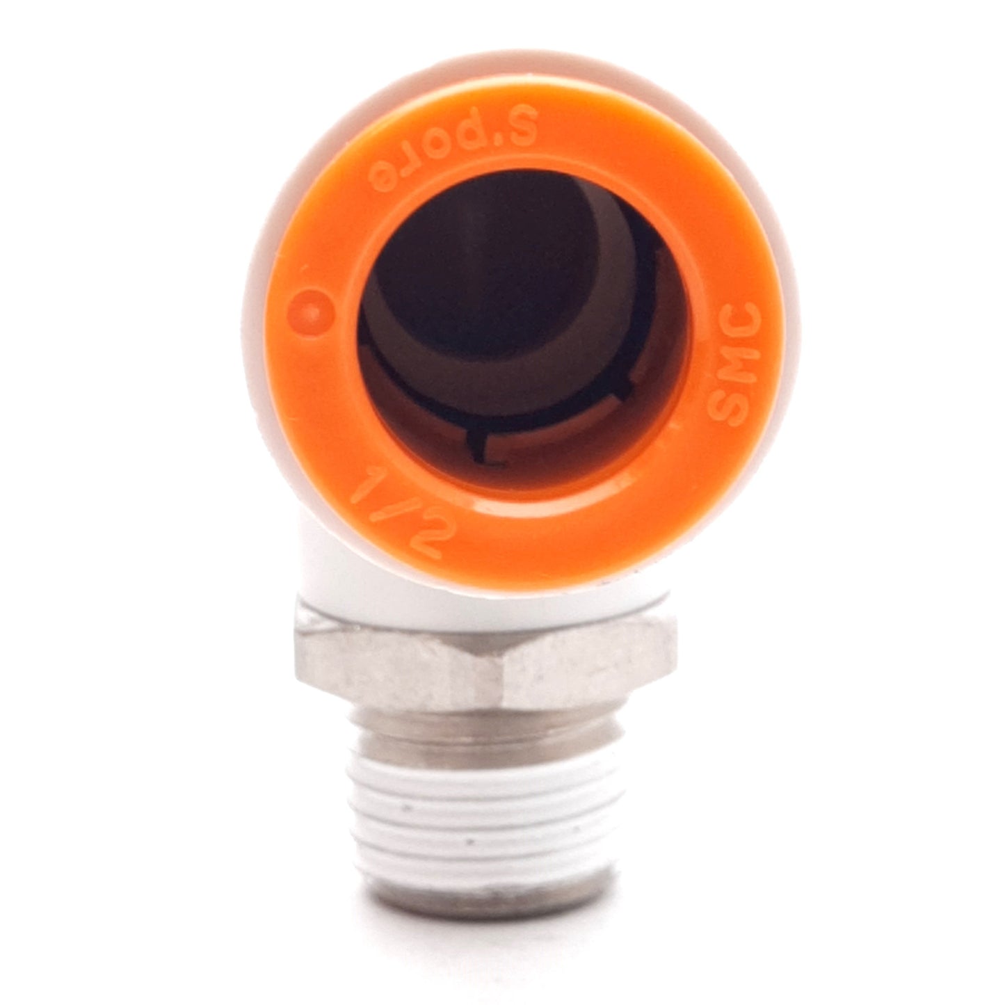 New Lot of 10 SMC KQ2L13-35S-X2 Male Elbow Fitting, ø1/2in One-Touch, NPT1/4 Male