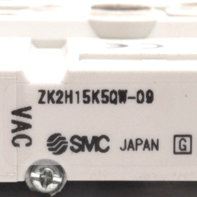 New SMC ZK2H15K5QW-09 Vacuum Ejector, -100~100kPa, NPN, ø1.5mm Nozzle, ø5/16in Port