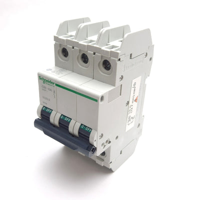 New – Open box Schneider Electric 60193 C60 Miniature Circuit Breaker, 3-Pole, 240VAC 10A