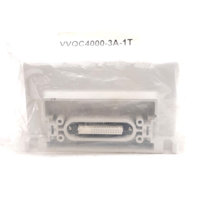New SMC VVQC4000-3A-1T D-Side End Plate Assembly, For Use With EX240 I/O, NPTF Ports