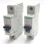 New – Open box Lot of 2 Schneider Electric 24504 Miniature Circuit Breaker, 1-Pole, 277VAC 6A
