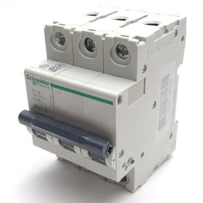 New – Open box Schneider Electric 24532 C60 Miniature Circuit Breaker, 3-Pole, 277VAC 1A