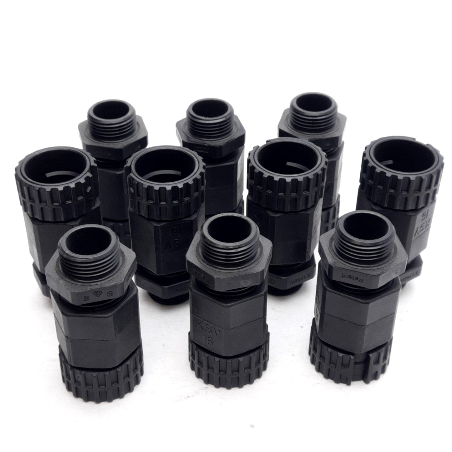 New Lot of 10 Murrplastik 83611456 KSV Conduit Fitting, M20x1.5/16 Thread, IP65