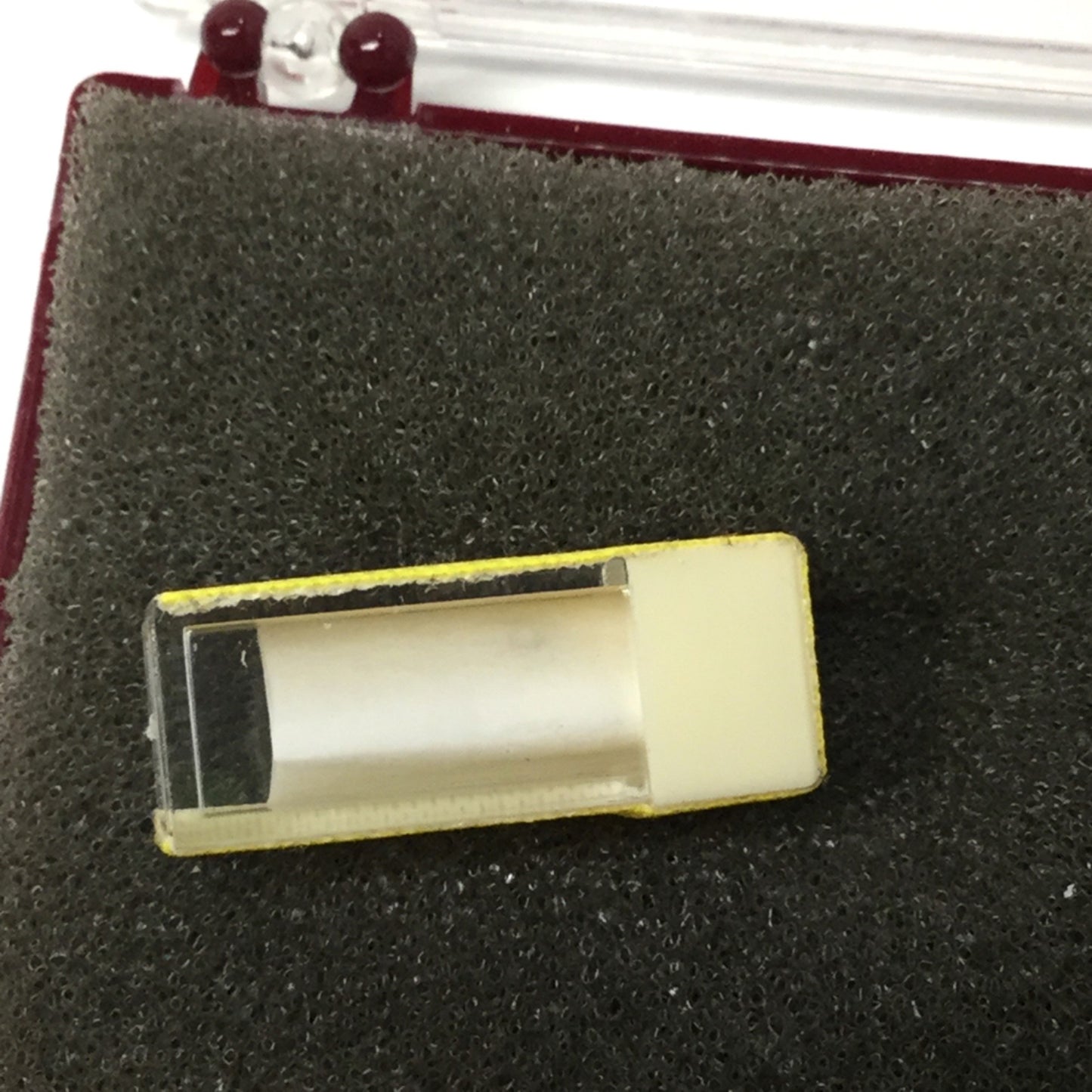 New SPI P2010 Electron Microscope Platinum Aperture 2mm OD x 0.6mm Thick x 10µm Hole