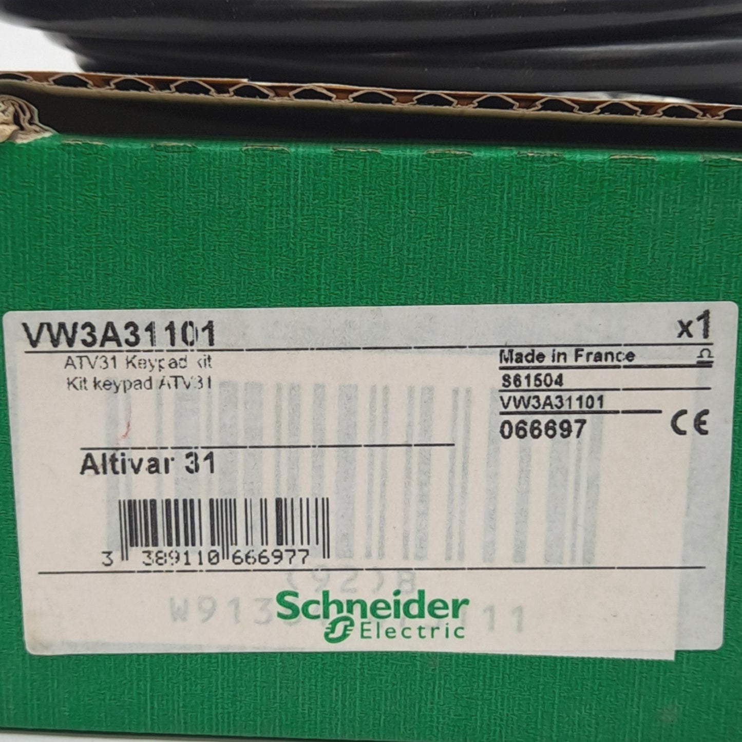 New Schneider Electric VW3A31101 Remote Terminal, For Altivar & Lexium, W/ Cable