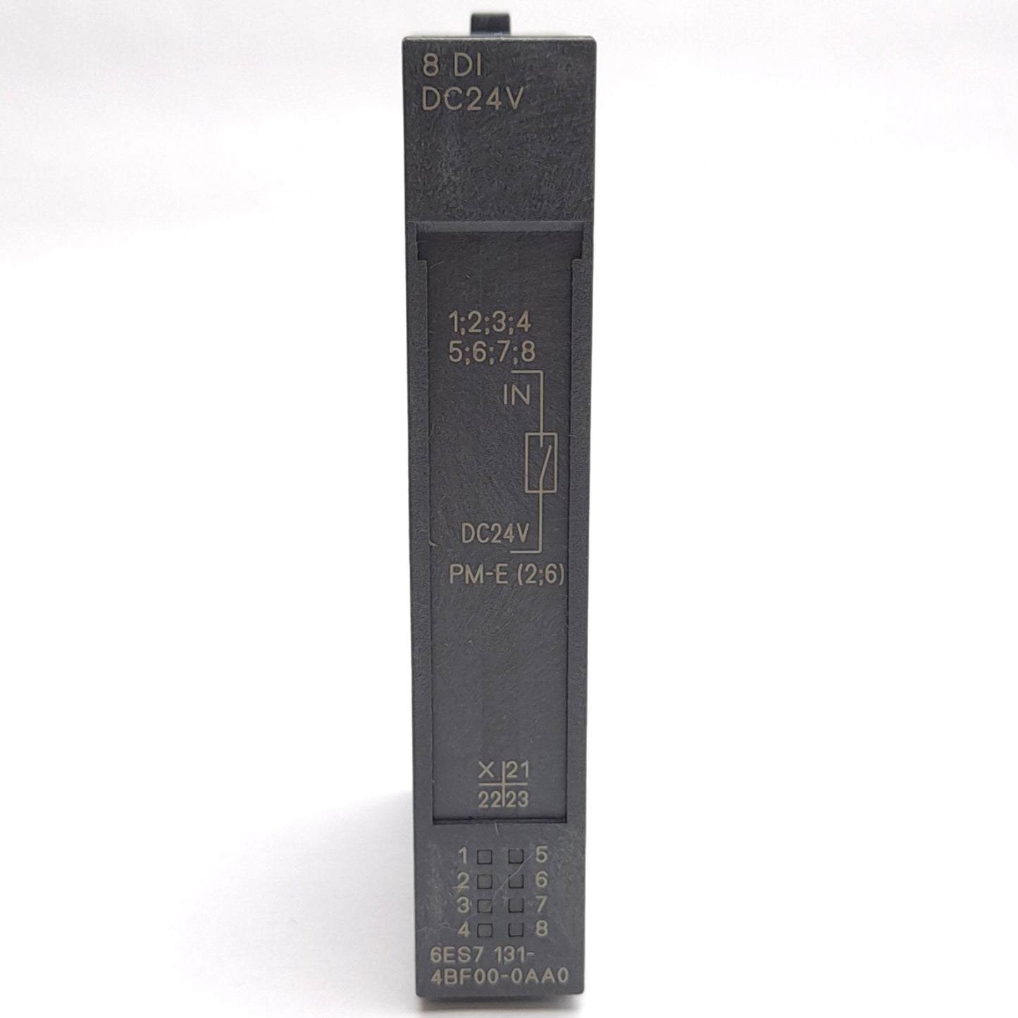 New Siemens 6ES7131-4BF00-0AA0 Digital Input Module, 8-Input, 24VDC, For ET 200S
