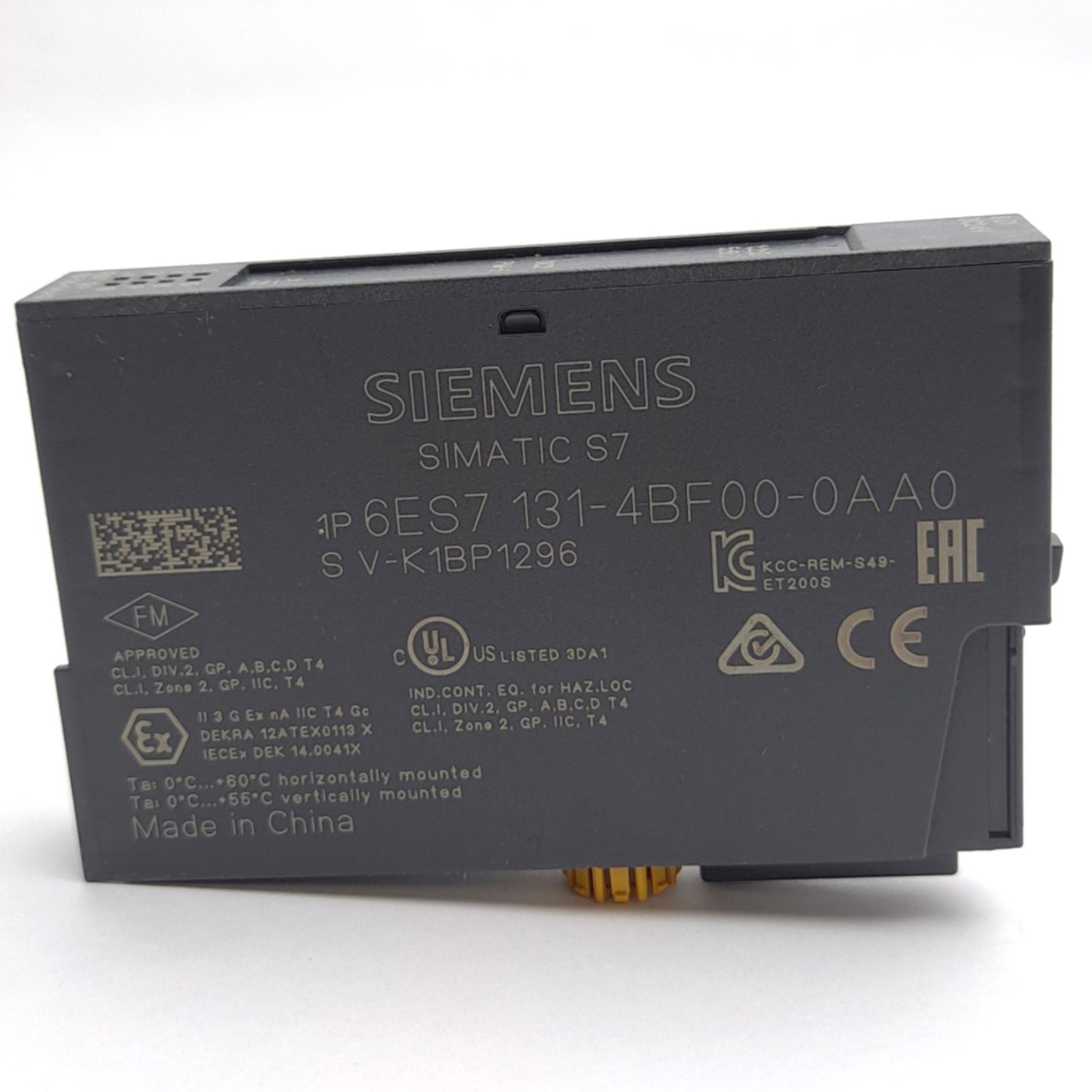 New Siemens 6ES7131-4BF00-0AA0 Digital Input Module, 8-Input, 24VDC, For ET 200S