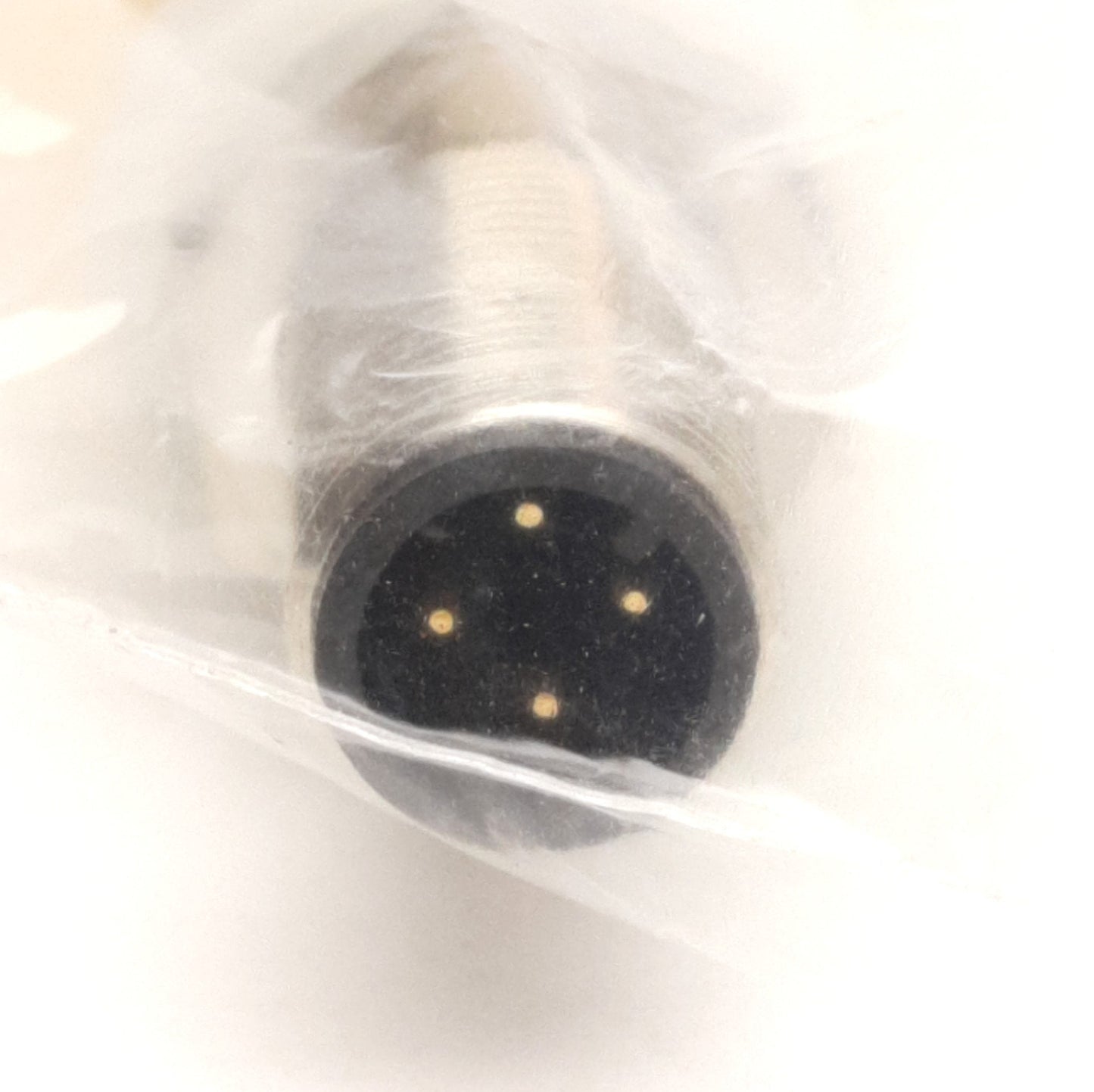 New Lot of 2 Turck FK FS 4.4/M12 Panel Mounted Receptacle, M12 4-Pin Male to Female