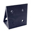 New Lot of 2 80/20 40-4338-Black Gusseted Inside Corner Bracket 40 Series 8 Hole