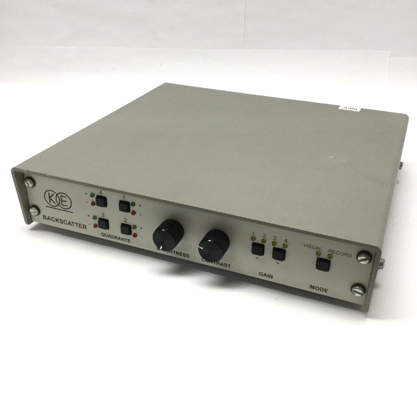 Used K.E. Developments SEM Backscatter Detector Preamplifier 4-Quadrant Controller