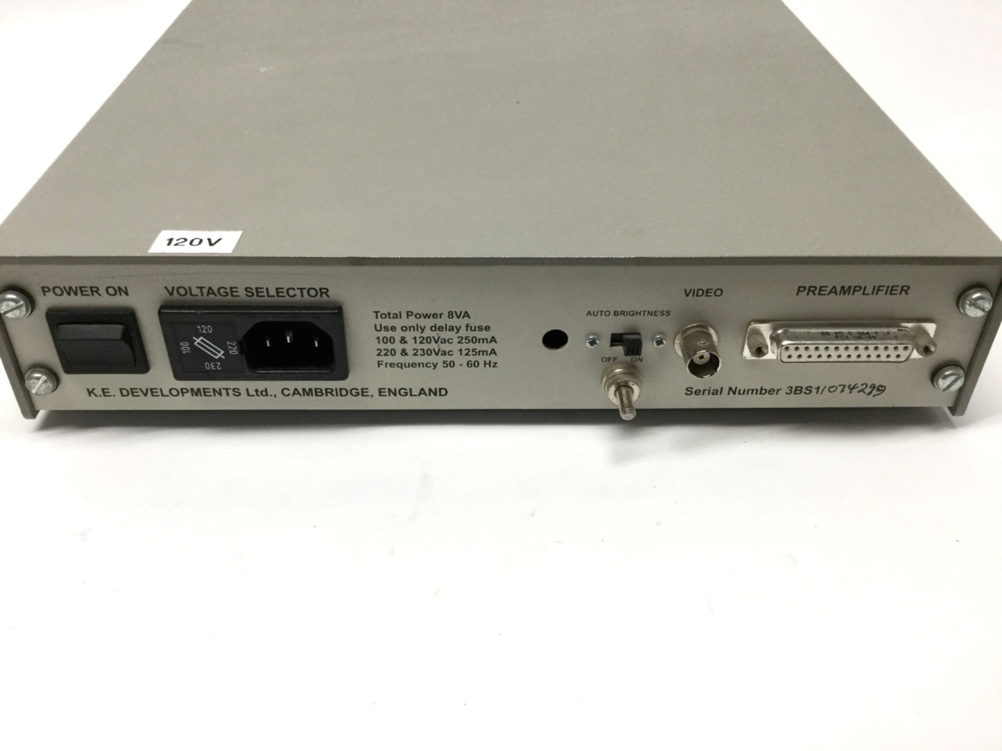 Used K.E. Developments SEM Backscatter Detector Preamplifier 4-Quadrant Controller