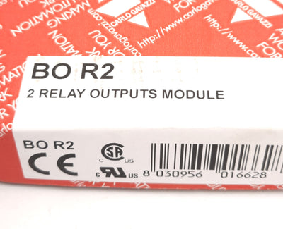 New Carlo Gavazzi BOR2 Relay Output Module for UMD/USC Panel Meter, 250VAC, 2-Relay