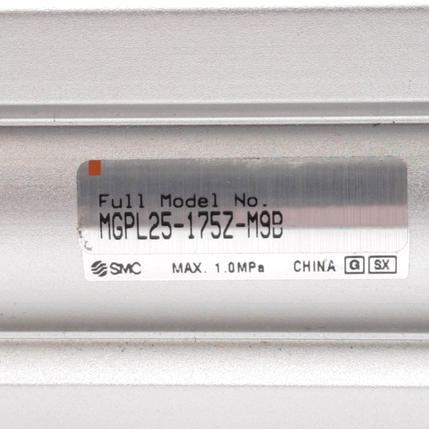 Used SMC MGPL25-175Z-M9B Guided Cylinder, ø25mm Bore, 175mm Stroke, 1.0MPa, Rc1/8