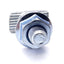 New – Open box Lot of 40 80/20 75-3633 Drop-In T-Slot Stud w/ Flanged Hex Nut 30Series M6 X 1.0