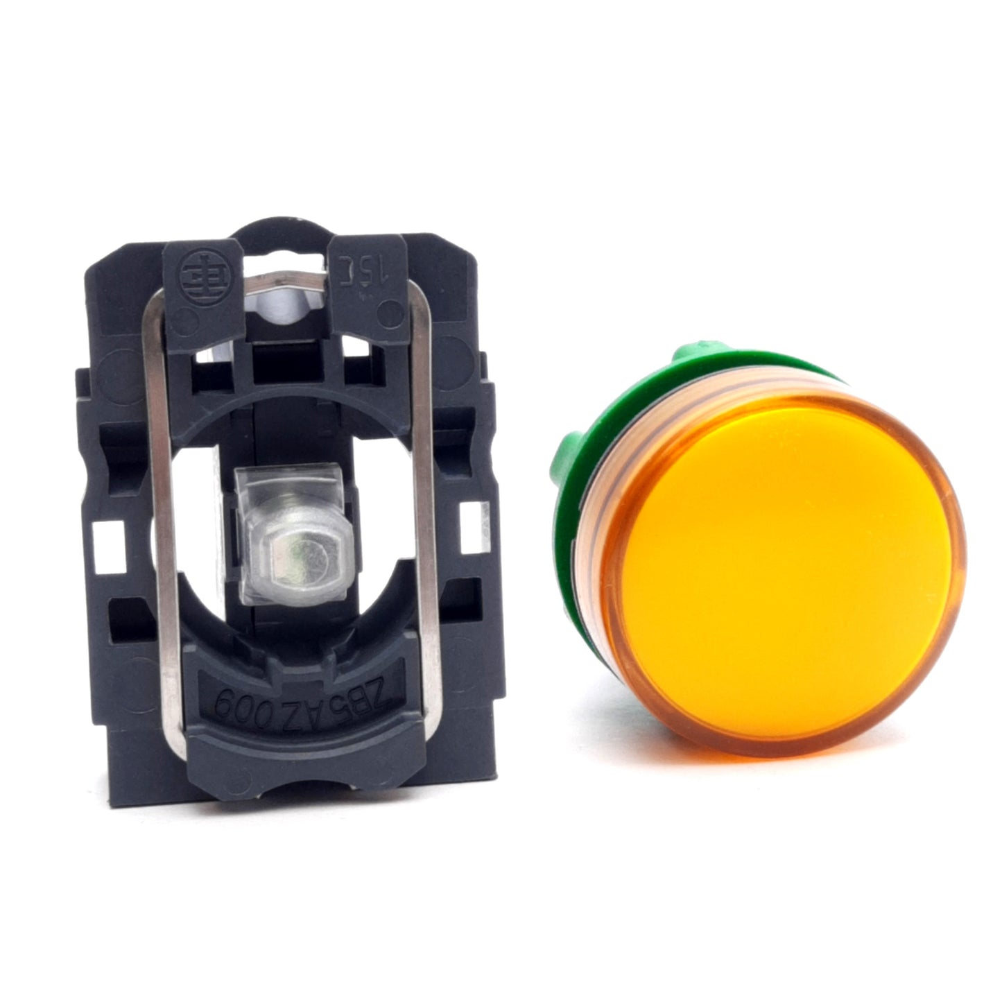 New Schneider Electric XB5AVM5 Harmony XB5 Pilot Light, Orange, LED, ø22mm, 230VAC