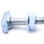 New Lot of 35 80/20 75-3633 Drop-In T-Slot Stud w/Flanged Hex Nut 30 Series M6 X 1.0