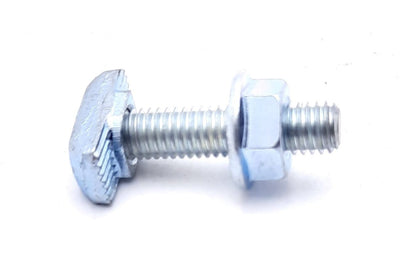 New Lot of 35 80/20 75-3633 Drop-In T-Slot Stud w/Flanged Hex Nut 30 Series M6 X 1.0