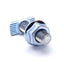 New Lot of 35 80/20 75-3633 Drop-In T-Slot Stud w/Flanged Hex Nut 30 Series M6 X 1.0