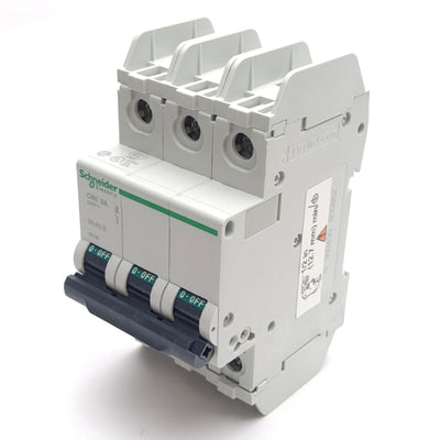 New – Open box Schneider Electric 60186 C60 Miniature Circuit Breaker , 3-Pole, 240VAC 2A