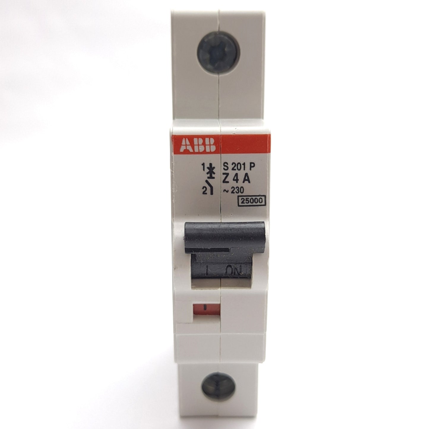 New – Open box ABB S201P-Z4 Miniature Circuit Breaker, 1-Pole, 277VAC 4A Rating, Z Curve