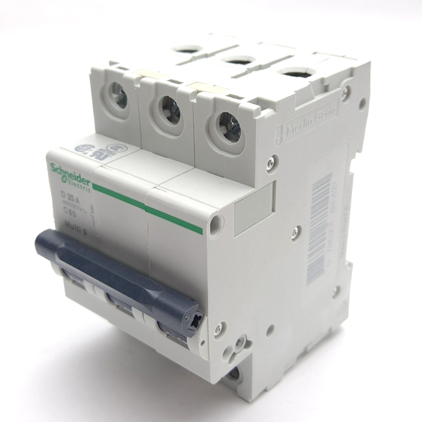 New – Open box Schneider Electric 24542 Miniature Circuit Breaker, 3-Pole, 277VAC 25A