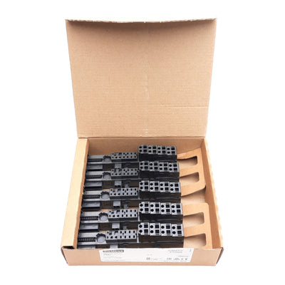 New Lot of 5 Siemens 6ES7 193-4CB30-0AA0 Simatic ET200S Terminal Module, DIN Rail