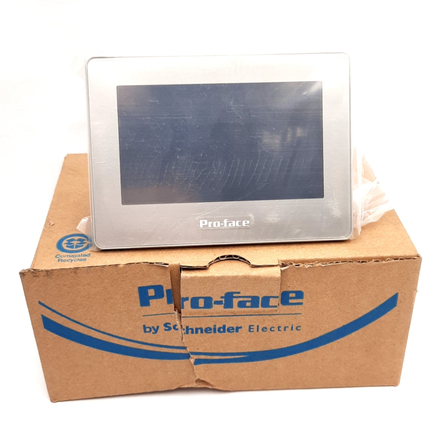 New – Open box Schneider Electric PFXGP4114T2D ProFace HMI Panel 4.3In, Resistive Analog, 24VDC