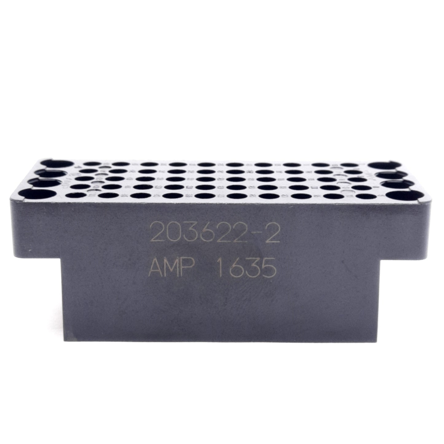 New Lot of 2 TE Connectivity 203622-2 Socket Block, 50-Position, 0.200in Grid