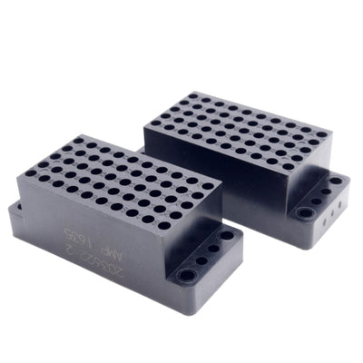 New Lot of 2 TE Connectivity 203622-2 Socket Block, 50-Position, 0.200in Grid