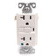 New Cooper VGFH20W Hospital Grade GFCI Receptacle, White, 20A 125VAC, NEMA 5-20R