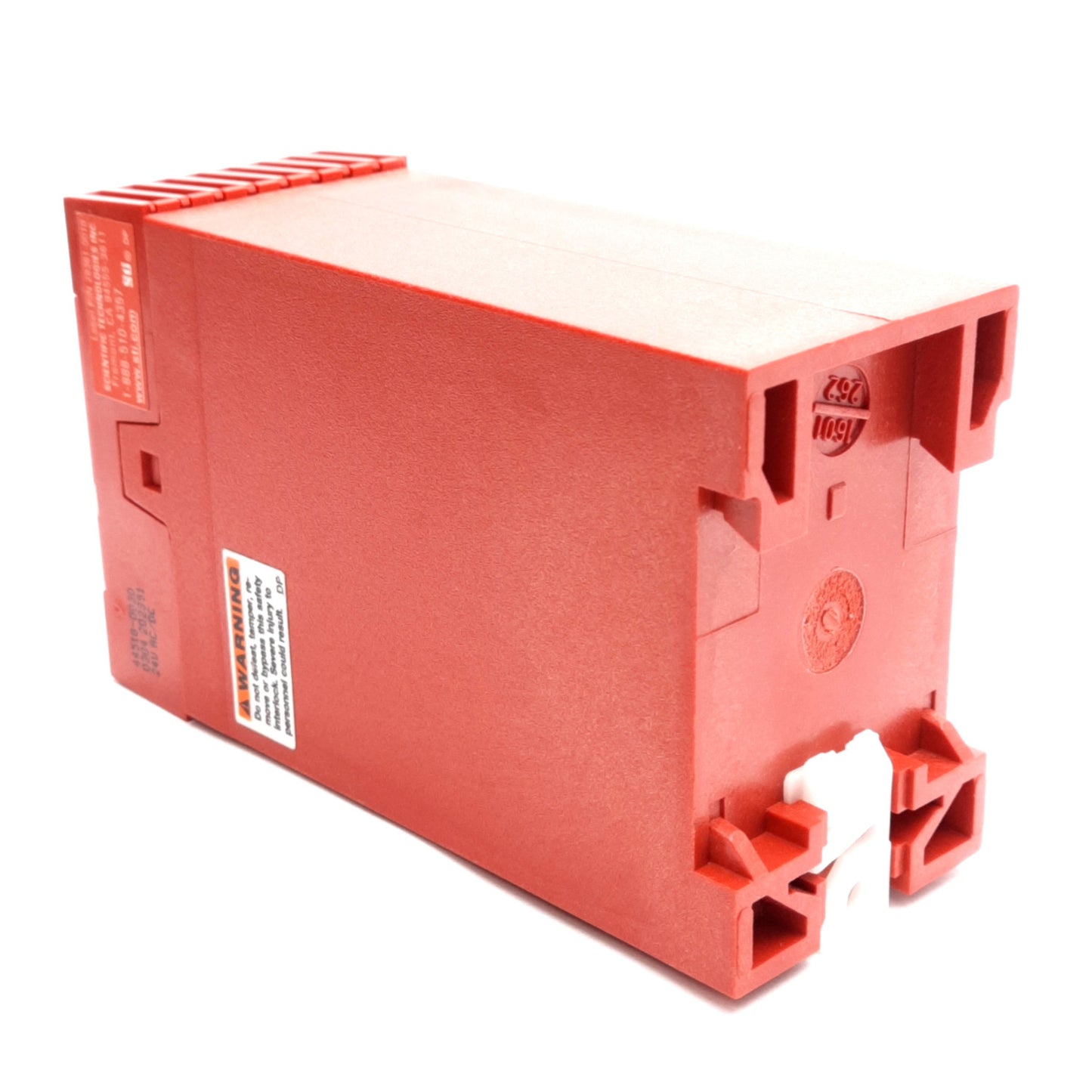 Used Sti 44518-0030 MF Series Safety Control Unit, 2NO+1NC, 24VAC/DC, DIN Rail