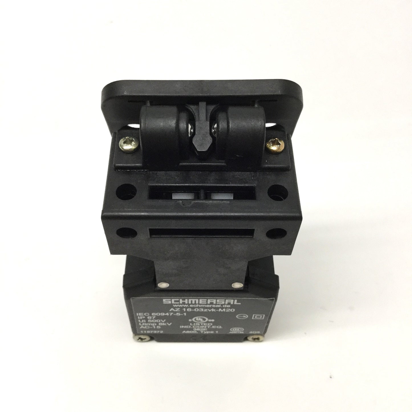 Used Schmersal AZ 16-03ZVK-M20 Safety Interlock Switch 230VAC 4A 3PST-NC w/Key