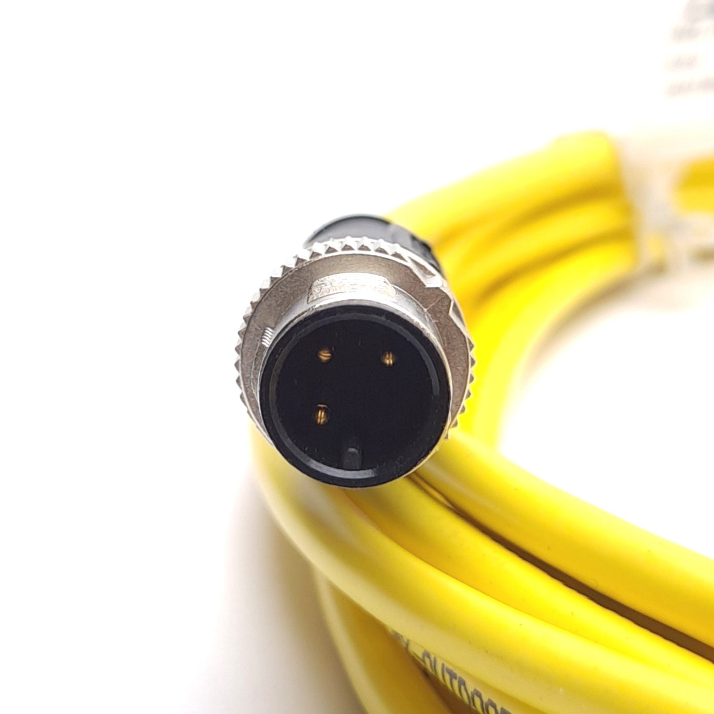 New – Open box Lot of 2 Phoenix Contact 1406303 BK Sensor/Actuator Cable, 5m, M12 3-Pin Male