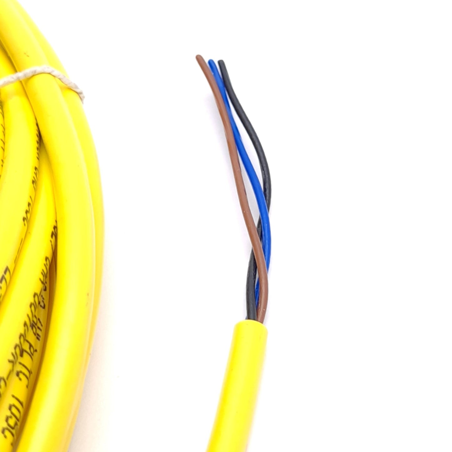 New – Open box Lot of 2 Phoenix Contact 1406303 BK Sensor/Actuator Cable, 5m, M12 3-Pin Male