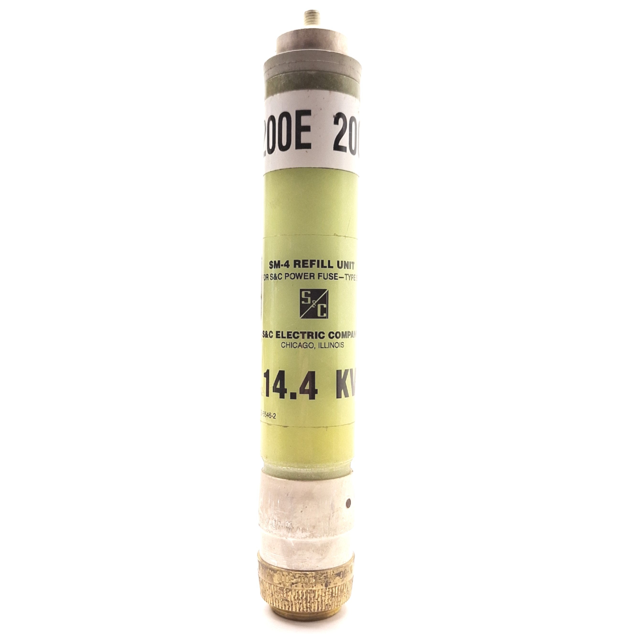 Sm Fuses S&C Electric 122300R4 Fuse Refill SM-4 14.4kV 200A 200E Standard Speed ...