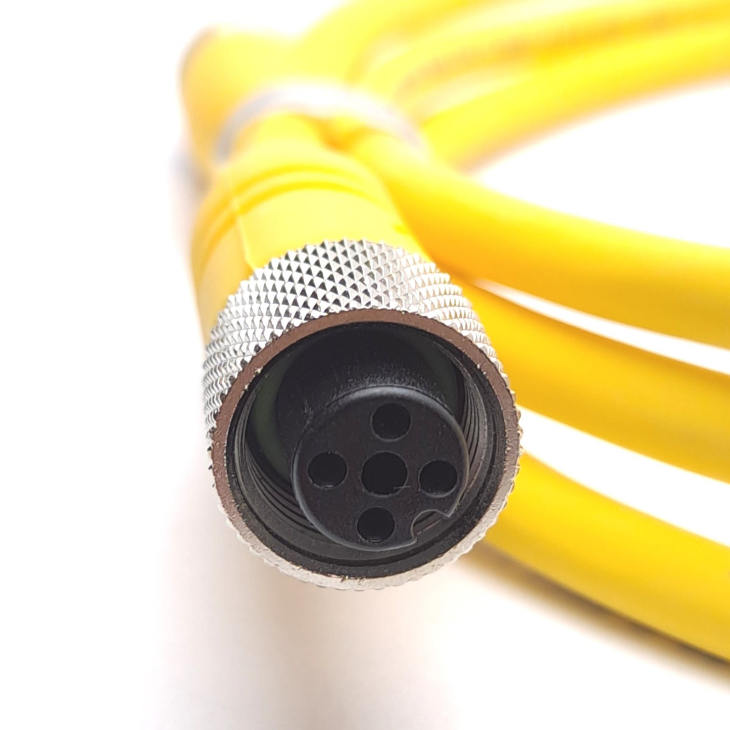 New – Open box Lot of 2 Lumberg Automation RST 4-RKT 4-602/1.5M Cable, M12 4-Pin M/F, 1.5m