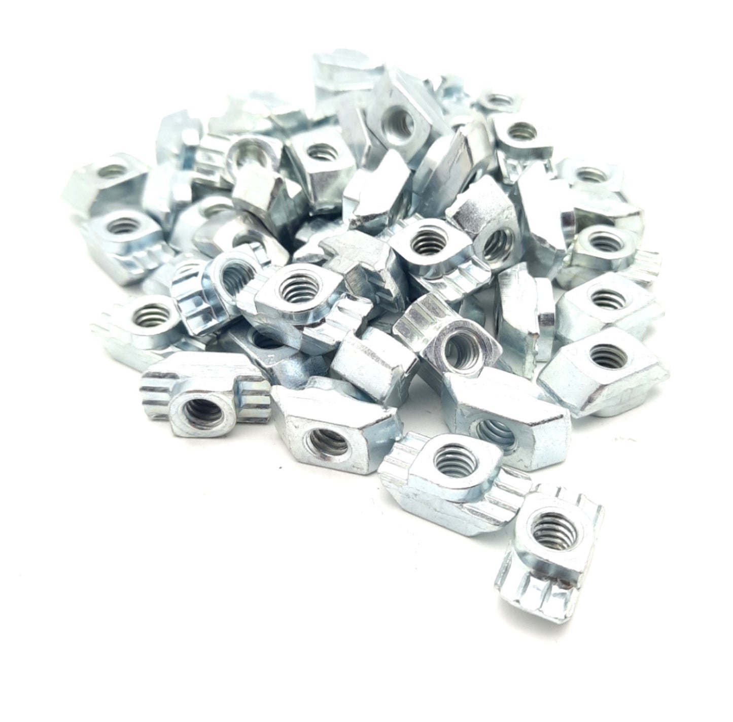 Used Lot of 50 80/20 13120 Standard Drop In T Nut Fastener Series 45 1/4-20