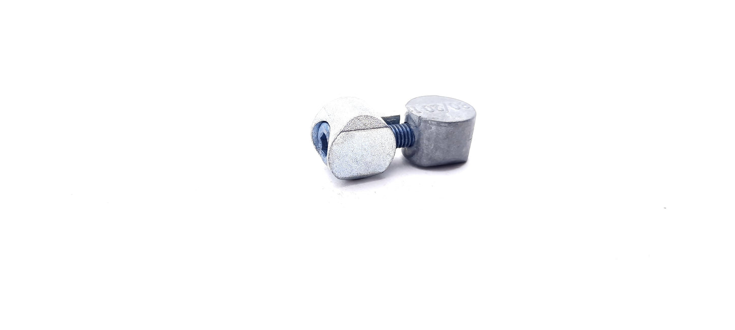Used Lot of 10 80/20 25-3369 Zinc Butt Fastener 25 Series M5 X 25mm SHCS
