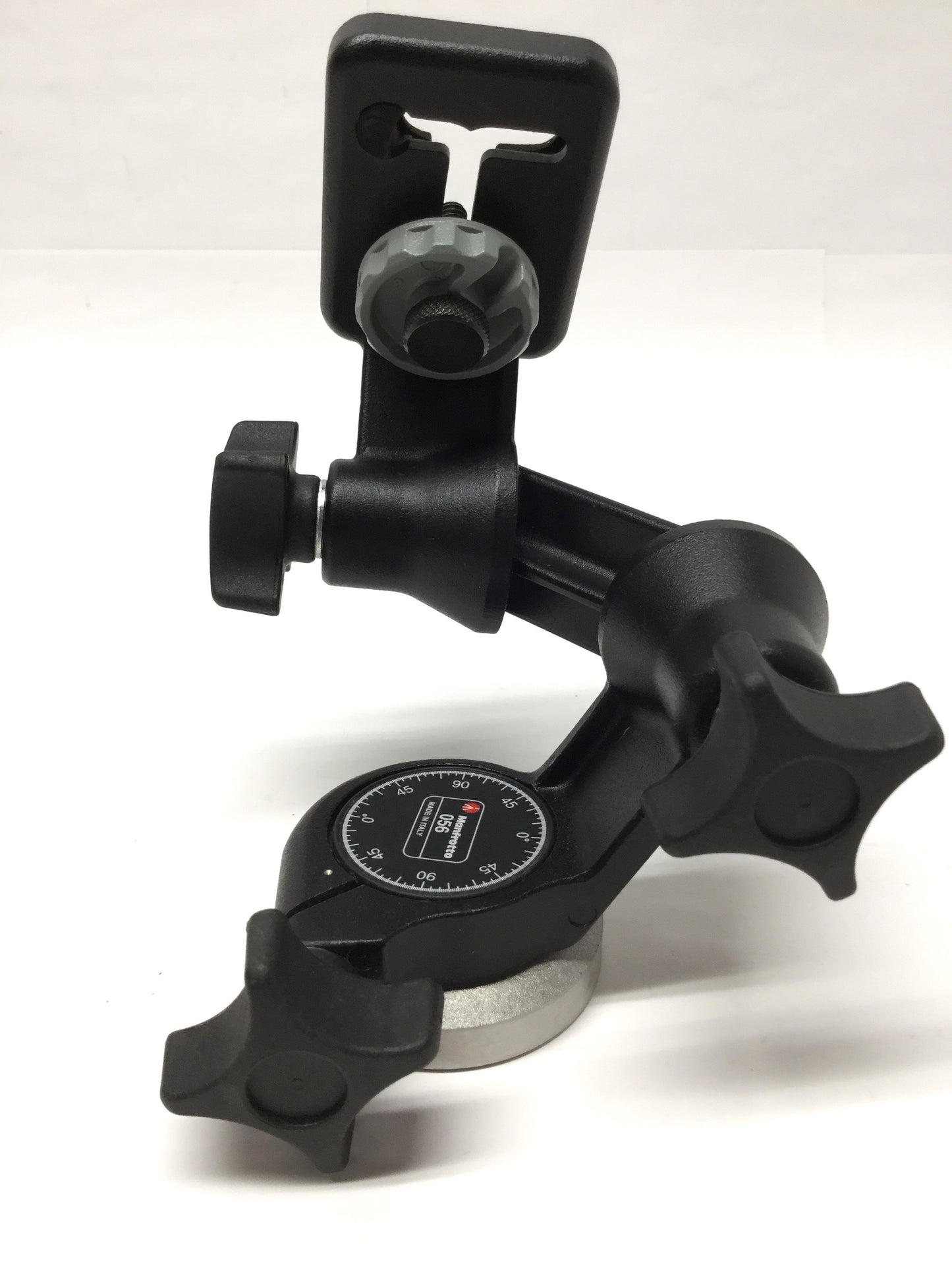 Used Manfrotto 056 3D Junior Tripod Head 360° Pan, -30°/180° Tilt, Individual Axes
